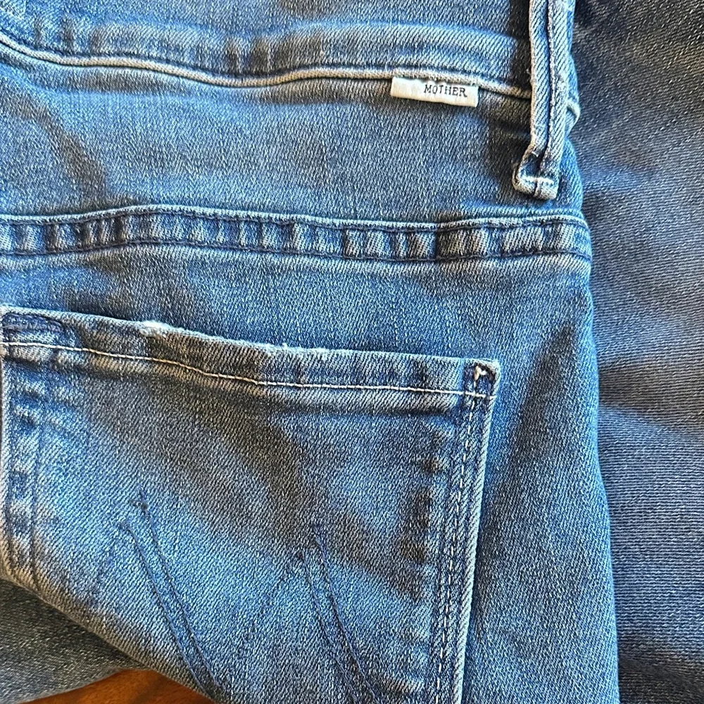 MOTHER Blue Flare & Wide Leg Jeans - Picture 9 of 9